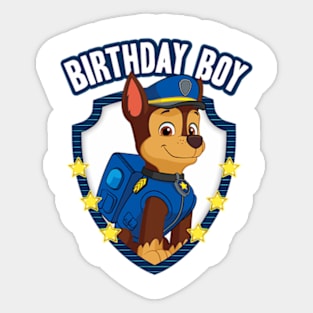 birthday boy Cartoon Sticker